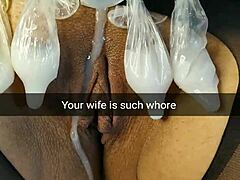 Isteri berpayudara besar mendapat pantatnya dientot sementara suami menonton - Kapsyen Cuckold - Milky Mari