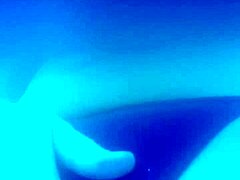 Mature MILF with big tits gets naughty in tanning bed