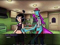 Gothic sex with Danny Phantom and Amity