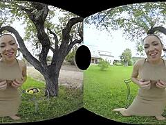 Milf-Mutti Sara May liefert das ultimative VR-Erlebnis