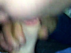 Mature wife gives a car blowjob and gets a facial