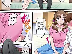 Hentai-tegneserie: Stedmødre med store rumper og bryster