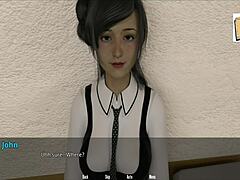 Reife Milf-Anime-Charaktere in einem sexuell aufgeladenen 3D-Spiel