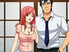 3D animation of mature Hentai woman seduced by stepson