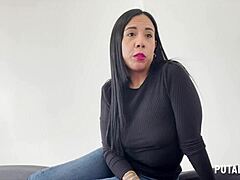 Η Fabiola, μια αποπνικτική Κολομβιανή μαμά, επιδίδεται σε μια καυτή συνεδρία 1on1