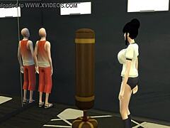Podvádzajúca manželka Chichi dostáva análny tréning od majstra Roshiho v 3D hentai