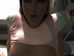 Rachel Amber en 4K disfruta del sexo anal y recibe creampie después de dar una mamada