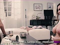Лондонская река Наташа, новая уборщица, поддается искушению в сценарии открытого брака