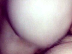 Hairy mature gets spanked and filled with cum
