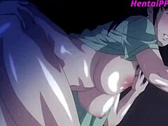 Zrelo žensko vzburi anime hentai in konča s seksom s polbratom