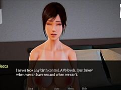 3D animovaná MILF a její syn mají sex s rusovláskou