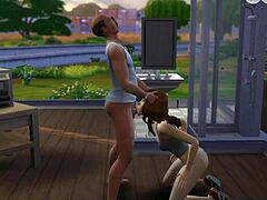 Emocjonalna fantazja: Nieznajomy wchodzi do naszego domu, by czytać parodię The Sims 4 z Biblii