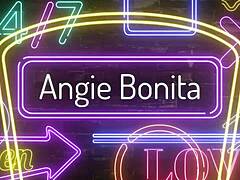 Angie Bonita's deepthroat skills are on full display in this steamy video