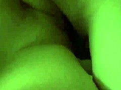Shaved pussy and cumshot on hidden cam with amateur wife