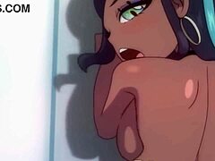 Animated porn featuring a big ass and cock
