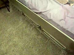 Asian stepdaughter gets fucked by her stepfather in bed