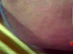 Videocall with a hot MILF on WhatsApp leads to massive orgasm
