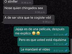 Chat de webcam amador com uma mãe mexicana e seu amante adolescente
