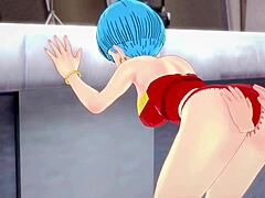 مقطع فيديو عالي الدقة لـ Dragon Ball z مع امرأة ناضجة مثيرة ترتدي ملابس داخلية