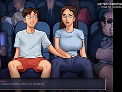 Cumming in i en het tonårsflicka i min favorit tecknade porrspel