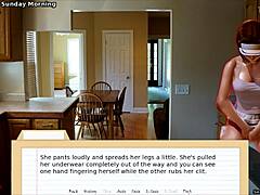 Step sister and step mom explore taboo desires in free porn game
