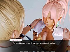 Ocensurerad Hentai 3D-animation: Den vildaste tjejen på akademin